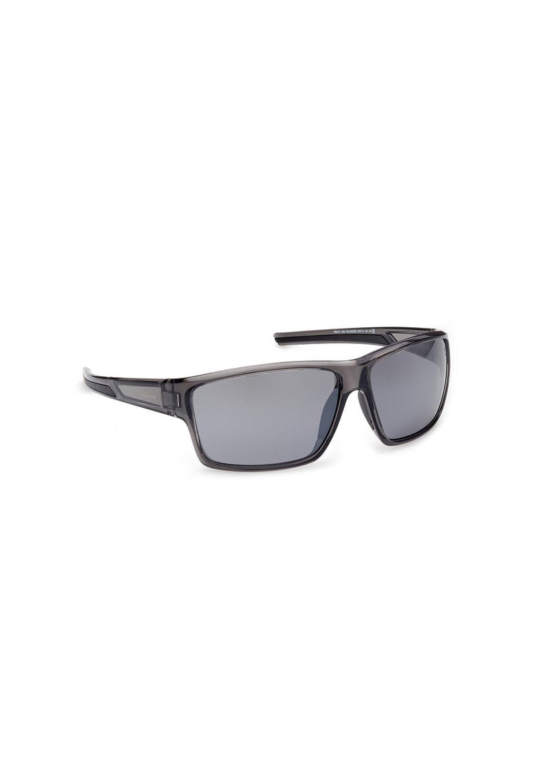 Men's Polarized Rectangular Sunglasses - TB927720D65 - Lens Size: 65 Mm