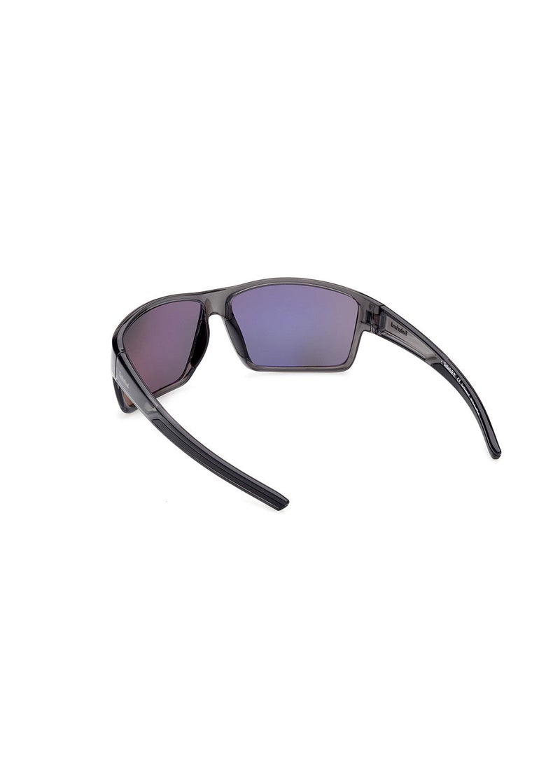 Timberland Men's Polarized Rectangular Sunglasses - TB927720D65 - Lens Size: 65 Mm  - Image 3