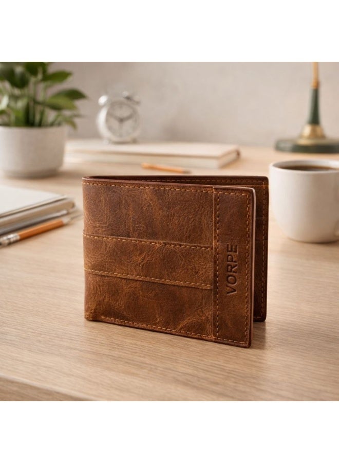 Men’s Stylish Wallet – Premium 100% Synthetic Fiber Material – Durable, Lightweight with Multiple Card Slots & Cash Compartments - Image 4
