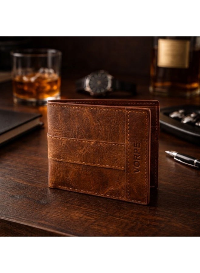 Men’s Stylish Wallet – Premium 100% Synthetic Fiber Material – Durable, Lightweight with Multiple Card Slots & Cash Compartments - Image 5