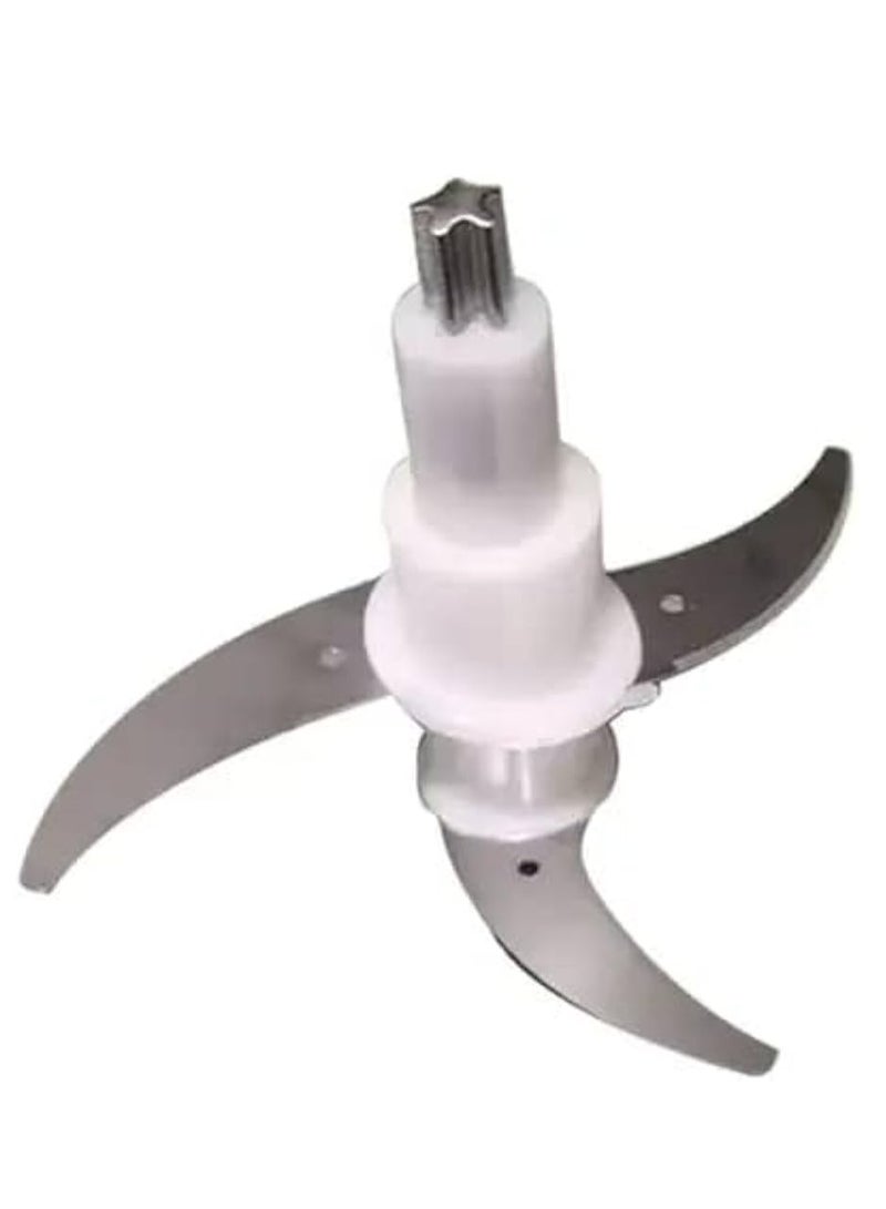 Fresh black meat grinder, 2 liters, 400 watts, with 2 stainless steel blades and a shatter-resistant blade - Image 4