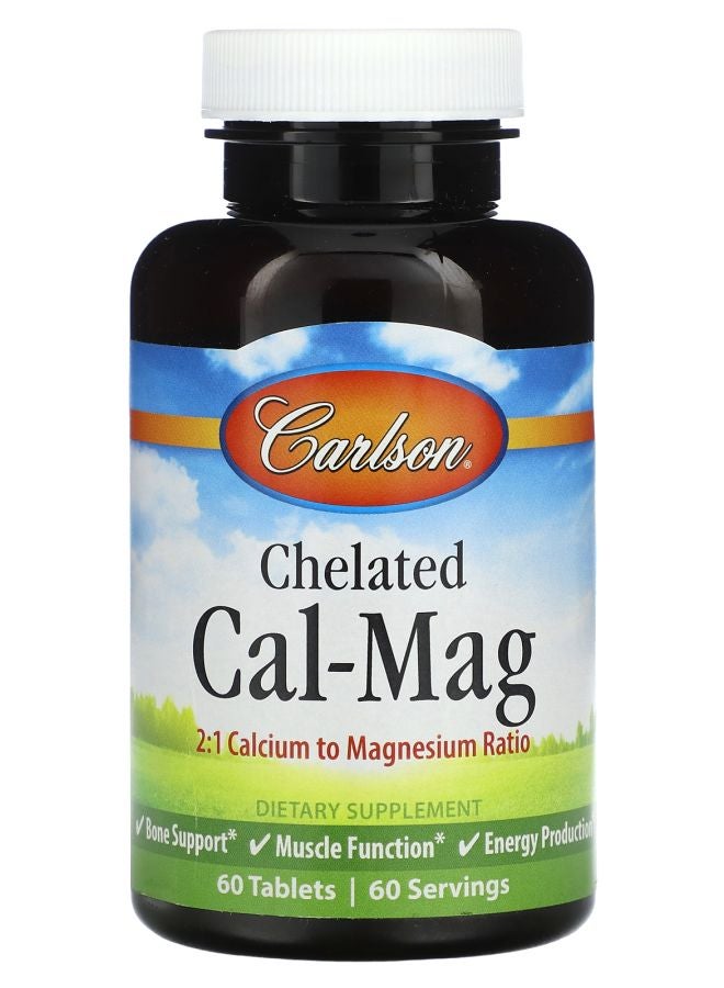 Chelated CalMag 60 Tablets