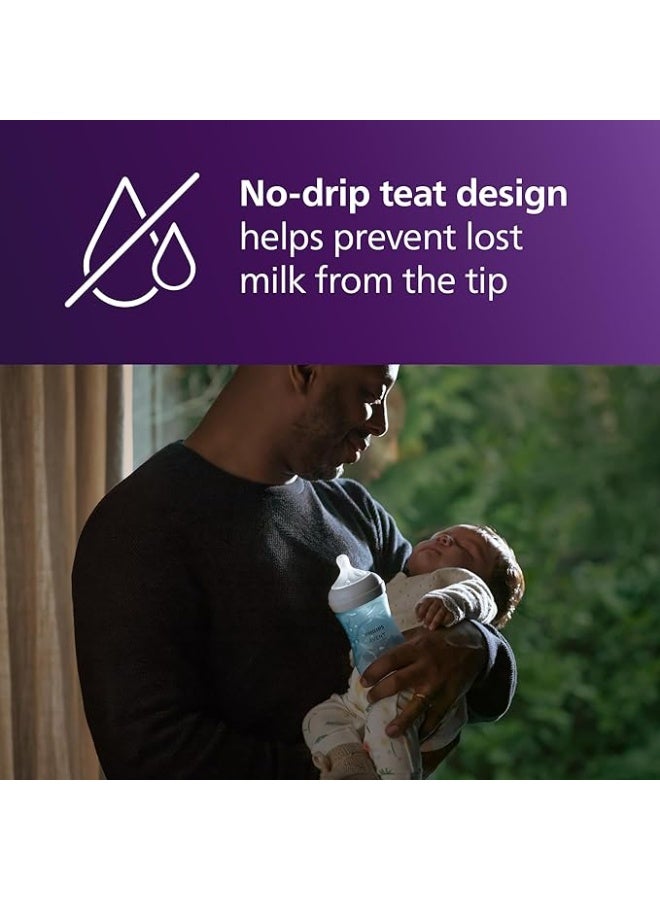 Avent Philips Avent Baby Bottle – 260ml, Natural Response Teat – Easy to Use, Comfortable and Safe - Image 4