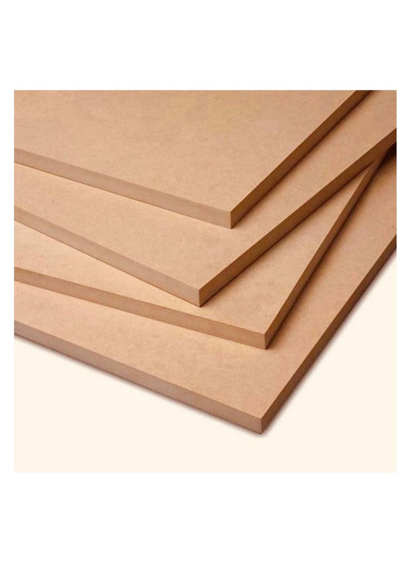 Generic Pack of 4 MDF (Medium Density Board) , 50cm x 50cm , square , 4 pcs 