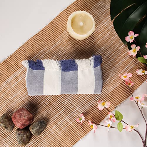 Velve Bath Towel|100% Bamboo|10 Days No Wash Towel|Dyed Using Certified Non-Toxic Colors|Ultra Soft,Absorbent,Light Weight,Quick Dry,Towel For Bath,Travel,Yoga,Gym,Beach|Royal Blue,250 TC - Image 3