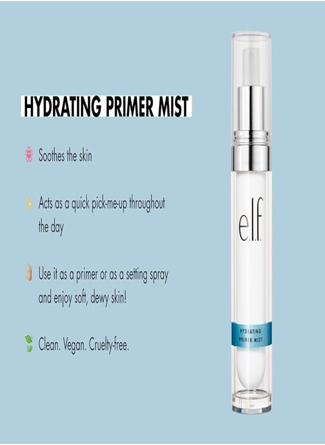 elf - e.l.f. Hydrating Primer Mist - Ultimate Moisturizing & Refreshing Makeup Primer Spray 30ml - Image 1
