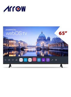 ارو شاشة سمارت - 65 بوصة -   4K UHD- ويب اوس - HUB - دولبي اوديو -  2 ريموت كنترول - RO-65LPW  - Image 1