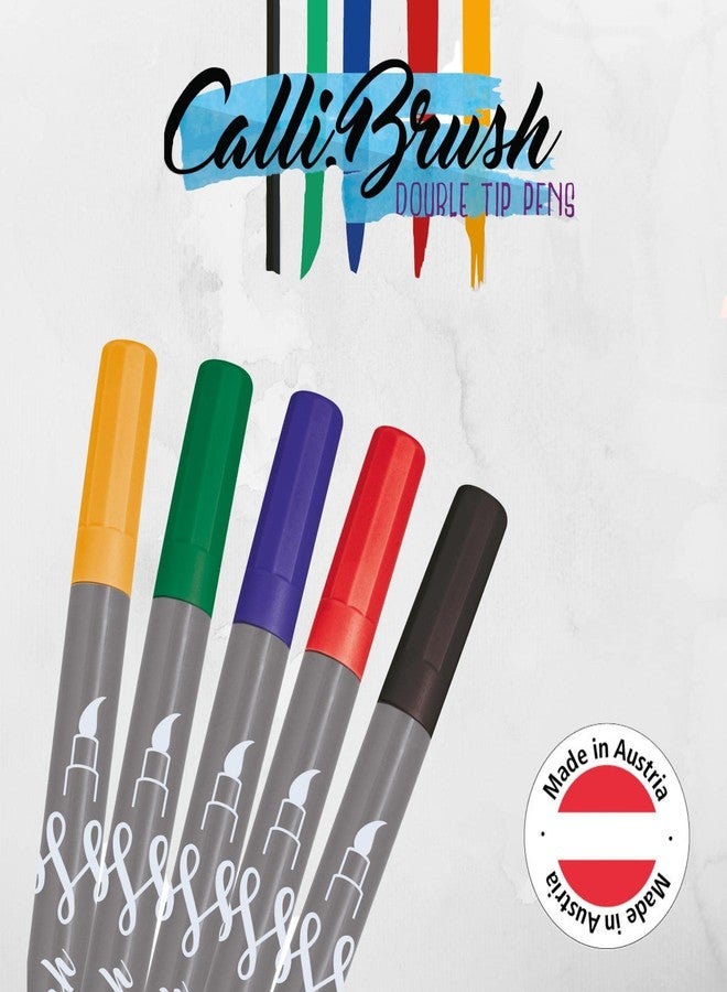Online Calligraphy Brush Pens Classic Dual Tip with Calligraphy Nib and Brush - Image 3