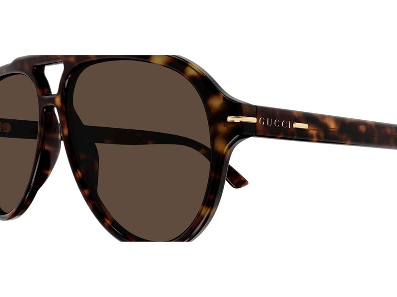 GUCCI Men Aviator Sunglasses  58 Gg1443S - Image 3