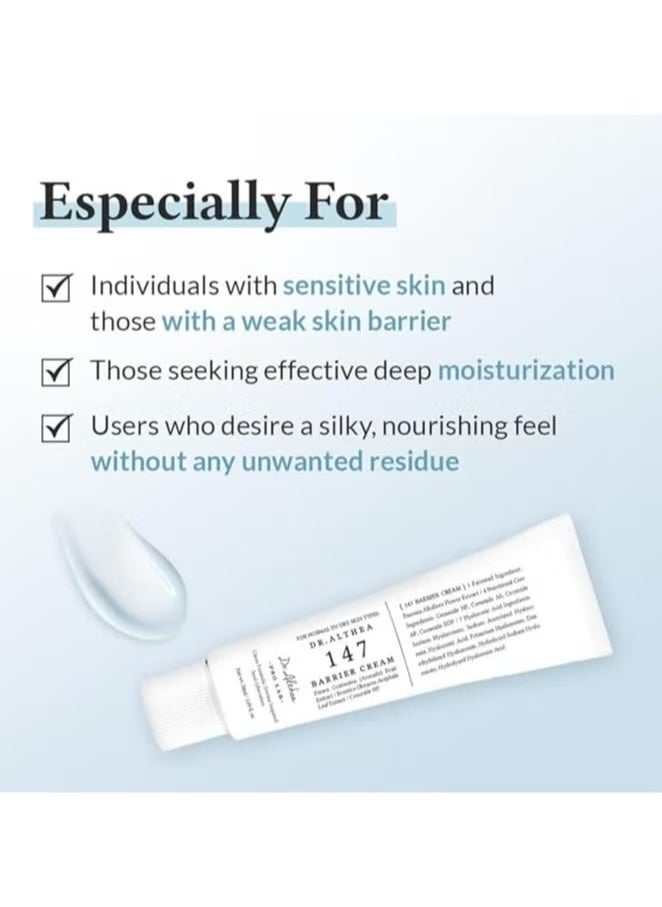 Dr.althea Dr. Althea 147 Barrier Cream - Hydrating & Soothing Skin Protection for Sensitive Skin, 50m  - Image 5