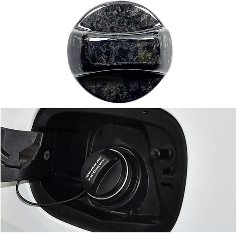 غطاء غطاء وقود من ألياف الكربون المطروق لألفا روميو جوليا ستلفيو - Image 1