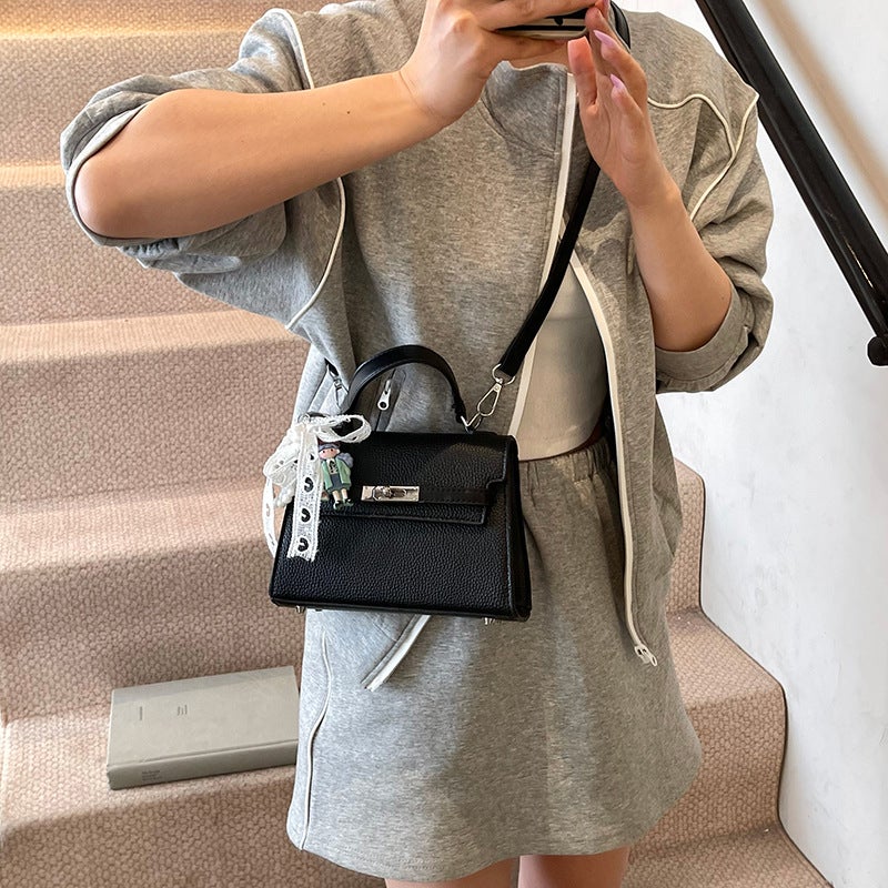 Casual Casual Satchel Kelly Bag For Women 2025 Spring And High-End Fashion Shoulder Bag For Work And Work Clothing Women'S Bag - Image 3
