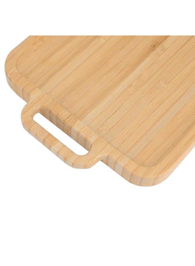 السيف  طبق تقديم خشبي مربع صغير 21.8×18×2 سم، بني فاتح - Image 3