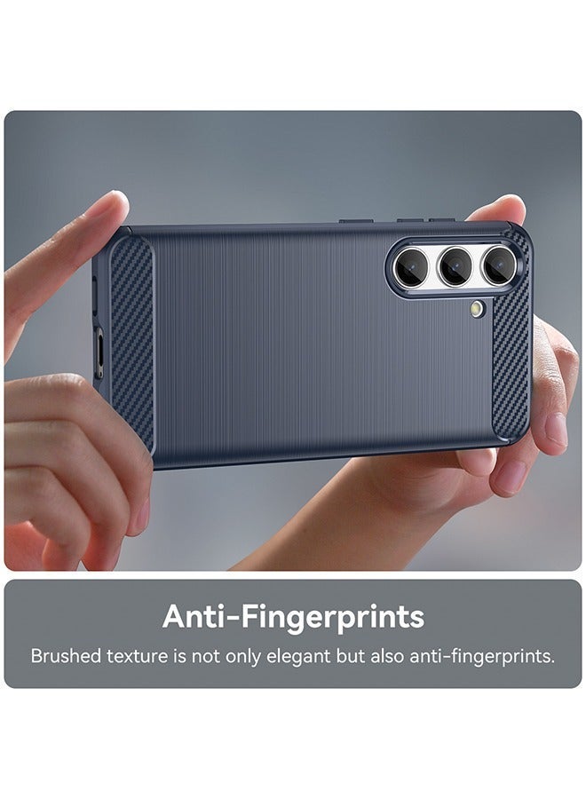 X-level Samsung Galaxy S24 Plus 5G Case Cover with Soft TPU Carbon Fiber Texture Anti-Scratch Shockproof Slim Anti-Drop Bumper Back Cover Comfortable Touch shell Phone Accessory for Samsung Galaxy S24+ - Image 4