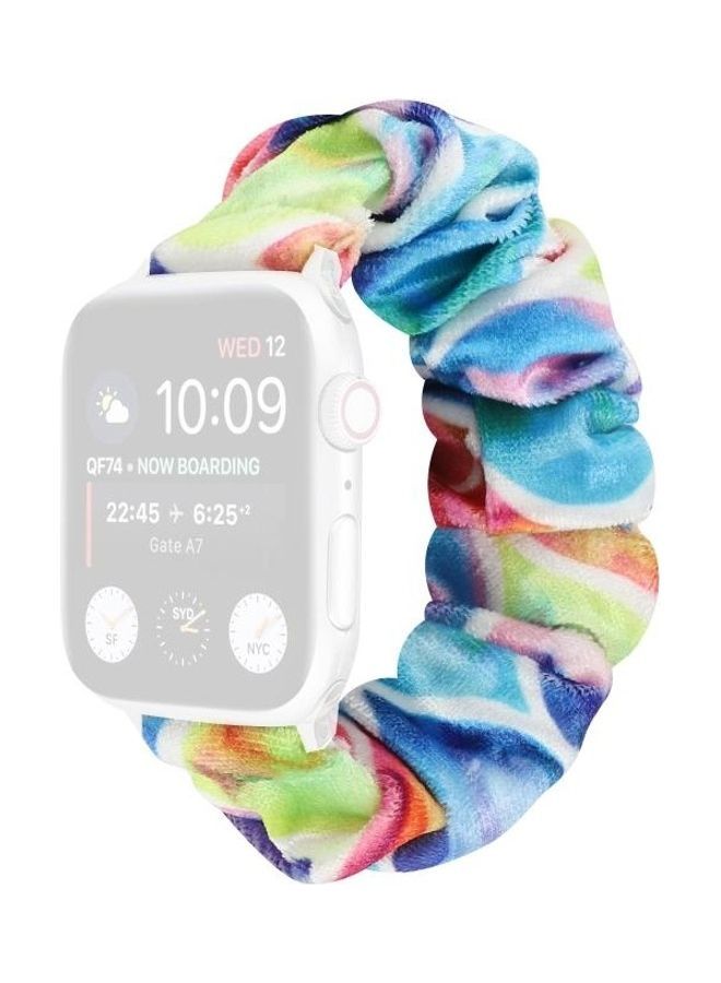 نيبمينينت سوار ساعة حلقي بديل من الفلانيلا متعدد الألوان - Image 2