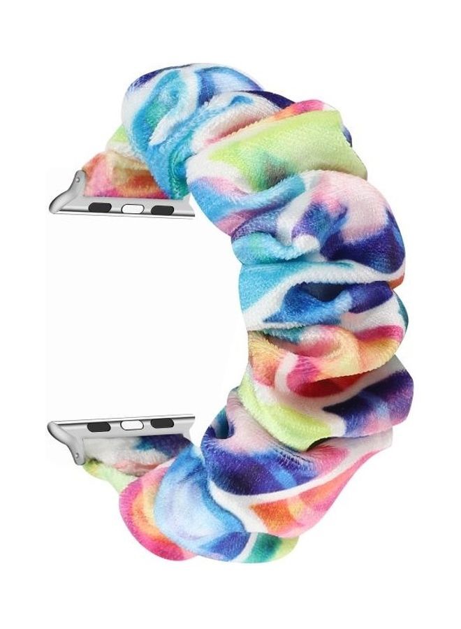 نيبمينينت سوار ساعة حلقي بديل من الفلانيلا متعدد الألوان - Image 1