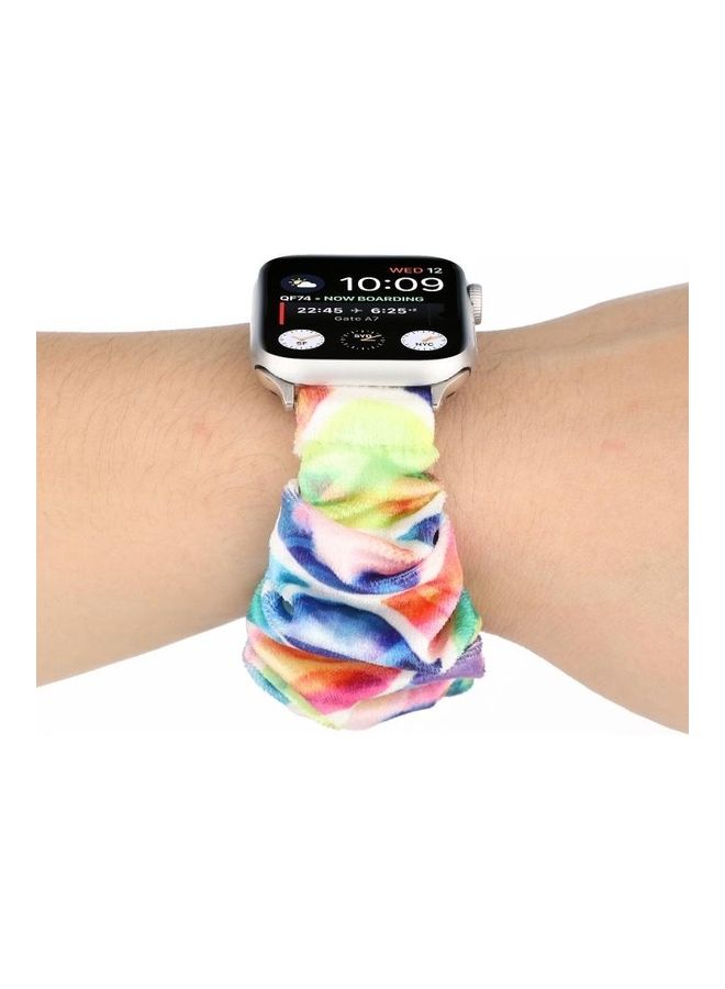 نيبمينينت سوار ساعة حلقي بديل من الفلانيلا متعدد الألوان - Image 5