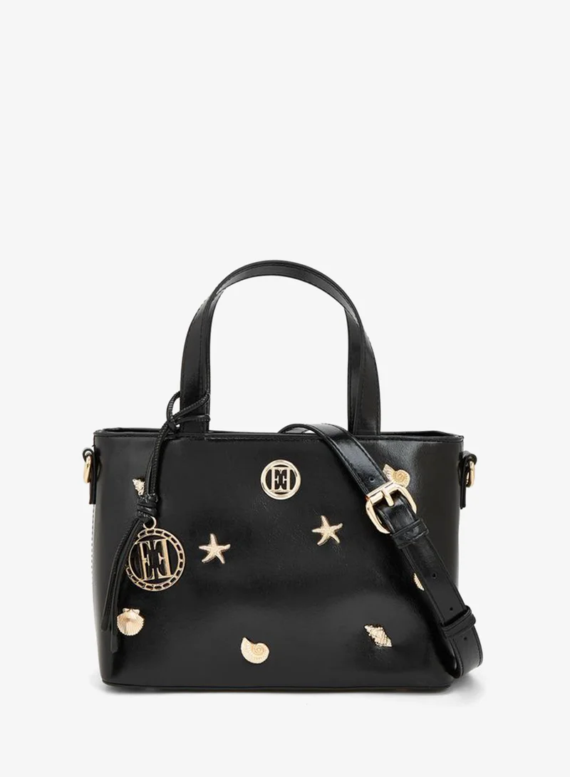 ايل Gg Charm Embellished Match Back