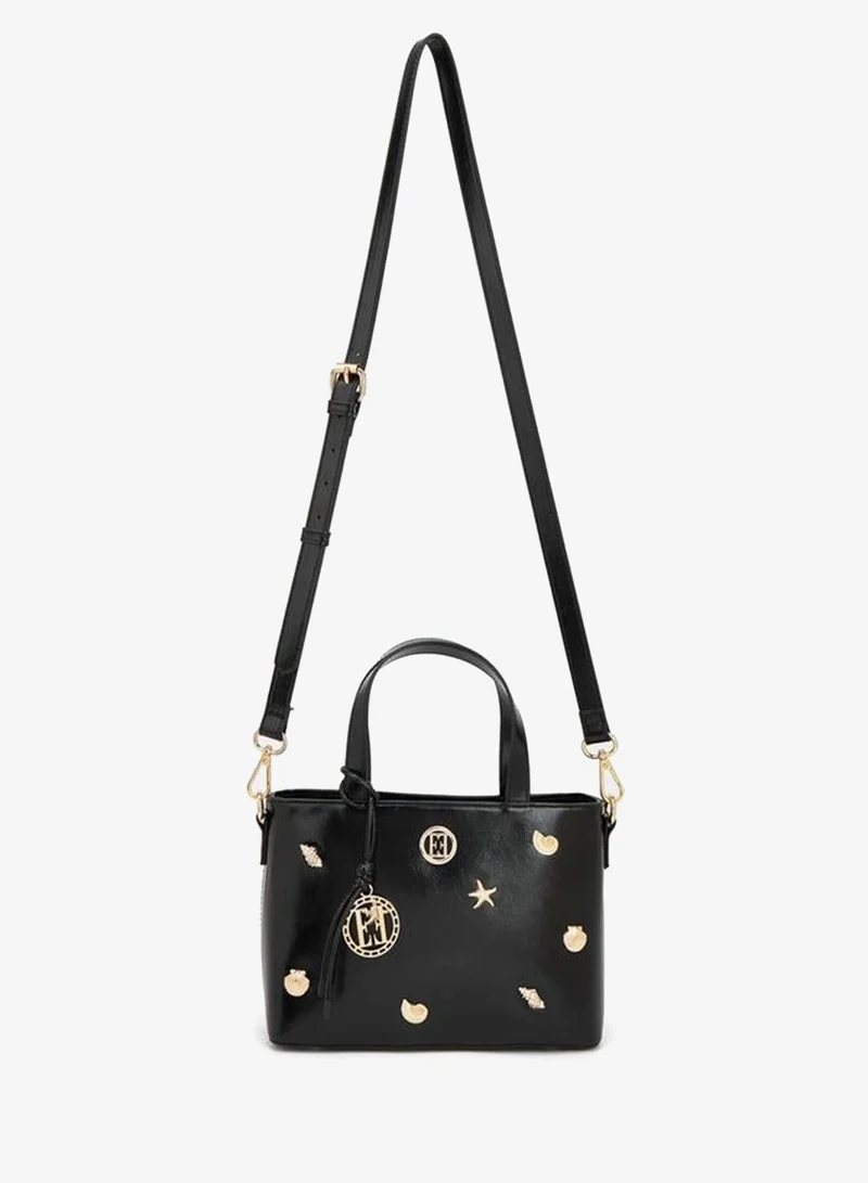 ايل Gg Charm Embellished Match Back