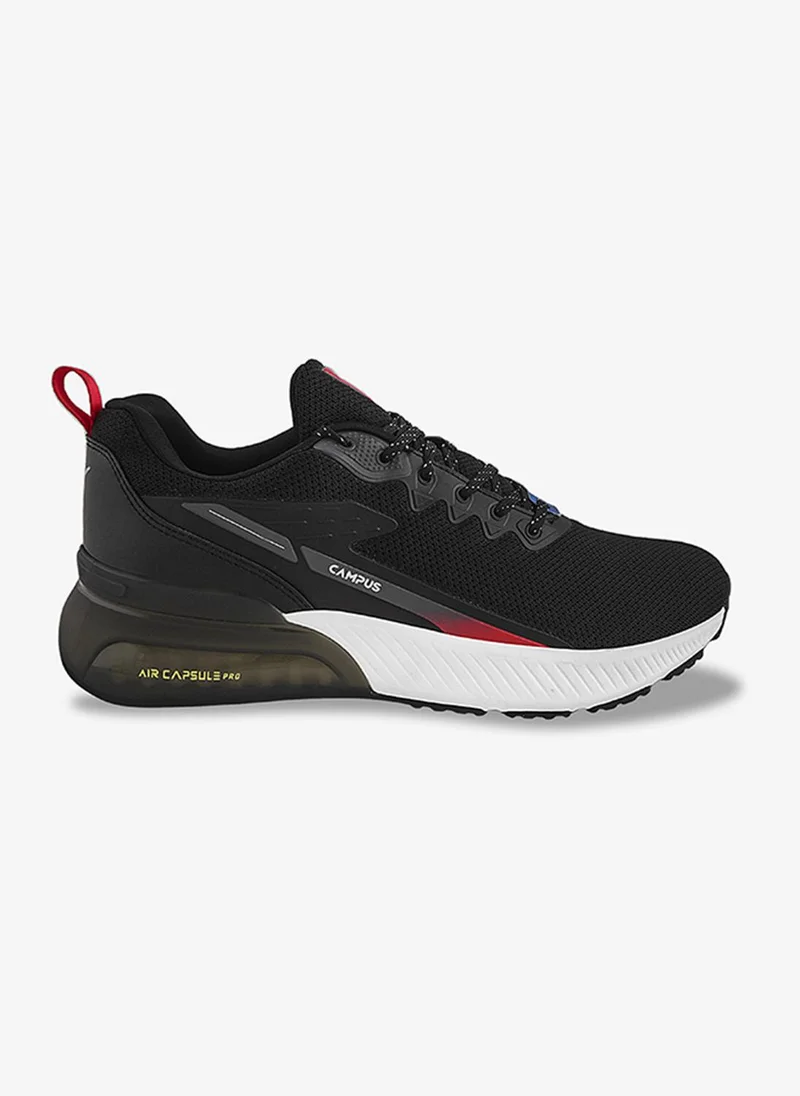 Campus Black-Red Men Promote Memory Foam Lace-Up Running Shoes-Blk-Red for Men | Best Price UAE