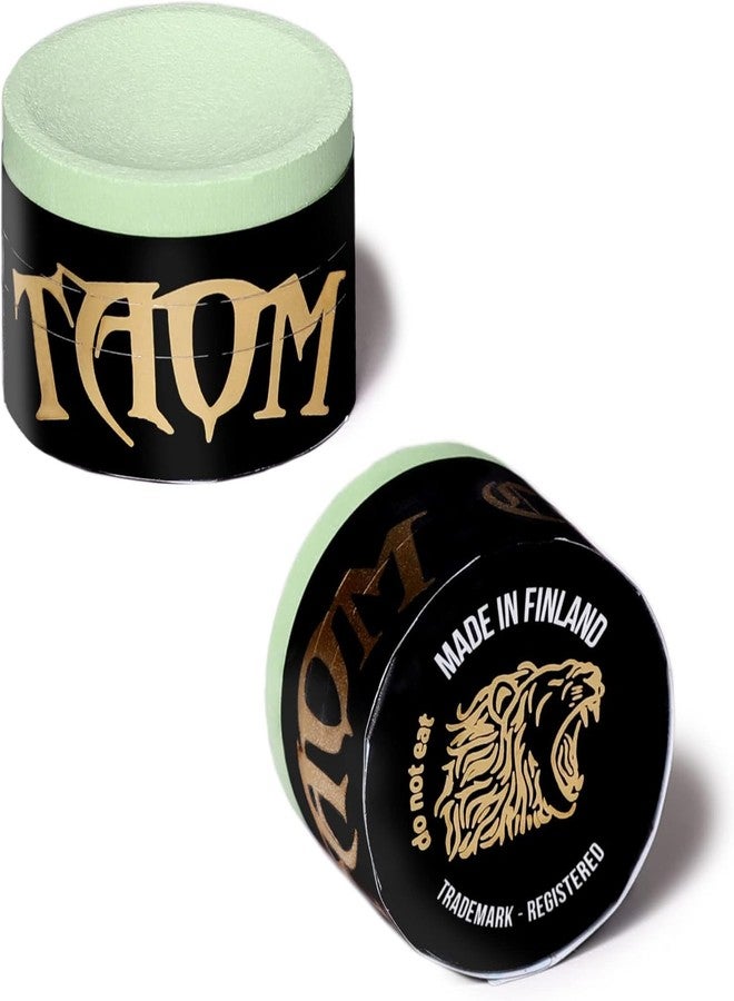 TAOM Tips Snooker and Pool chalks - Green and White Colours - Image 5