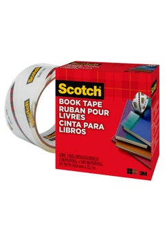 سكوتش شريط لاصق للكتب، 2 بوصة × 540 بوصة، ممتاز للإصلاح والتعزيز والحماية والتغطية (845)  - Image 5