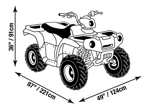 Raider رايدر 02-7736 غطاء تخزين ATV من سلسلة DT- Premium X-Large Heavy-Duty - Image 2