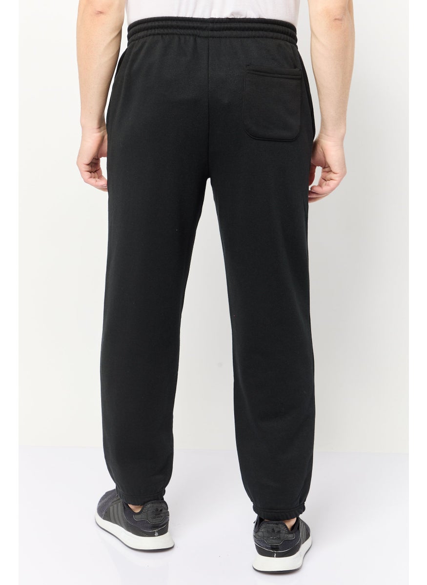TapouT Men Sportswear Fit Running Jogger Pants, Black  - Image 4
