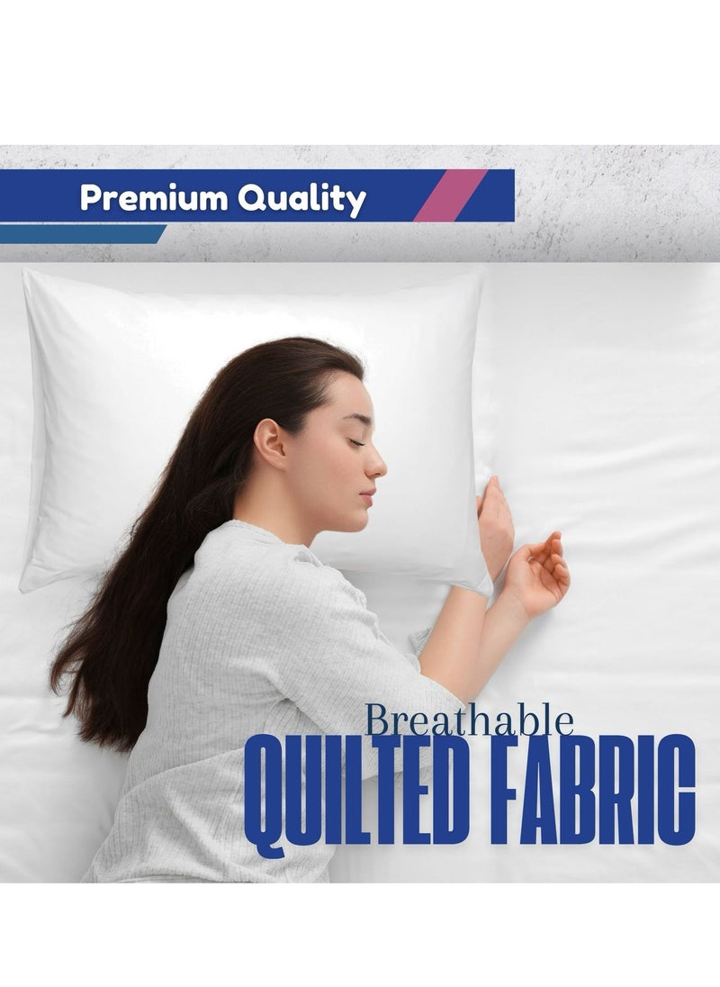 Home Smart Home Smart Luxury Pillow Size 50X70CM, 100% Hollow Siliconized Fiber Soft Fiber Filling  - Image 4