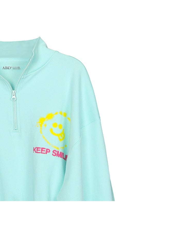 AIKO-Girls Sweat Top and Jogger Set - Image 3