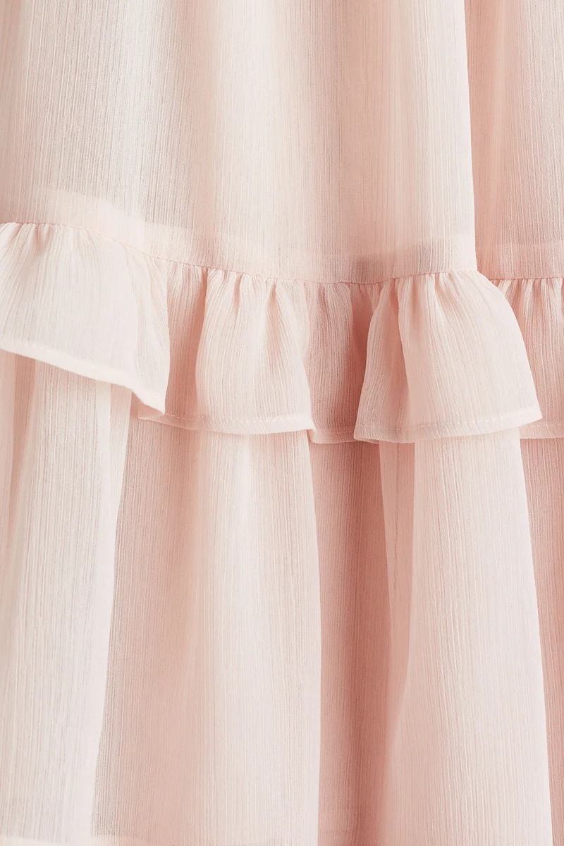 H&M Frill-trimmed strappy dress