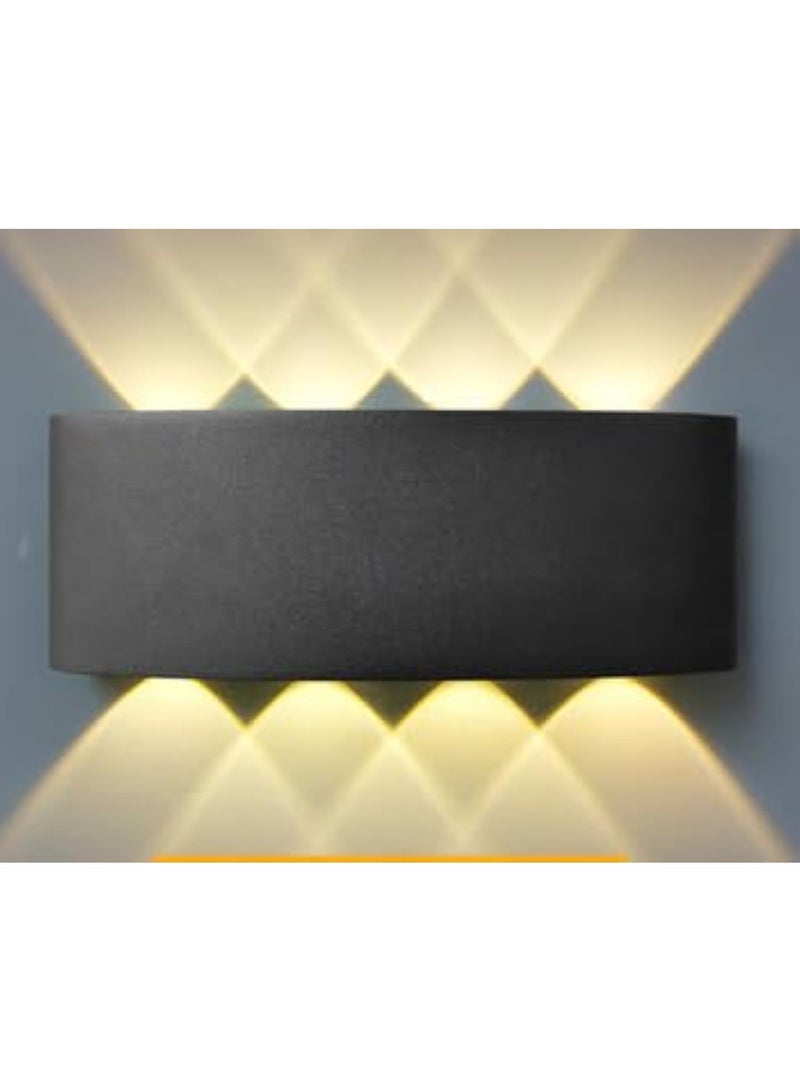 نجفة شوب ابليك شادو LED مودرن – إضاءة حائط عصرية مزدوجة، خامة بلاستيك قوية، موفر للطاقة - Image 1