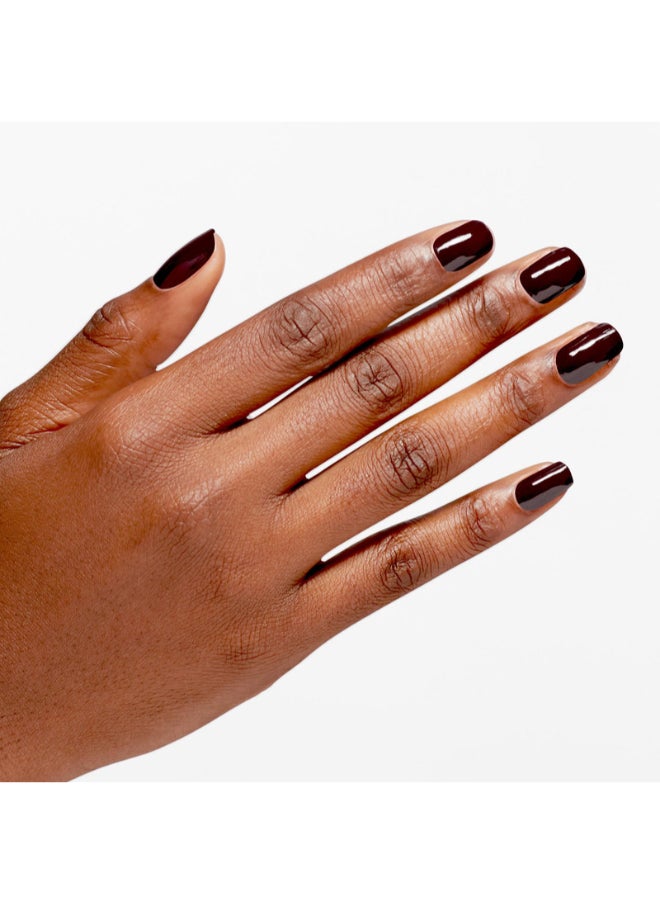 OPI Infinite Shine - Not Afraid Of The Dark, Black, 15Ml  - Image 4