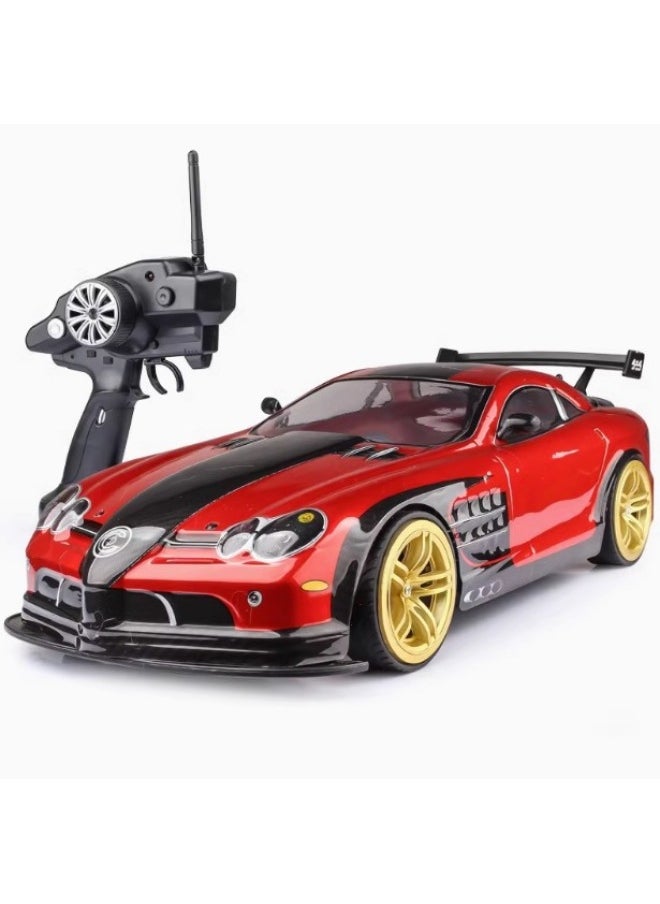 Generic 1:10rc Remote Control Car Professional Drift Adult Boy Toy Racing Four-wheel Drive Race High-speed Car Generation Cross-border-Color:Koenigsegg Agera (red)-Proportion:Single Battery (40km/h)  - Image 1