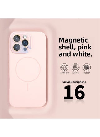 Suitable For IPhone16Pro Liquid Silicone Magnetic Mobile Phone Case Apple 15 Full Coverage Lens 143 Drop-proof Protective Case-Color:Pink-Applicable Model:iPhone15ProMax - pzsku/Z3CE7965E8347AB12FCF0Z/45/_/1742461321/3520a3e3-f763-4a7f-815d-fc3d92d96aeb
