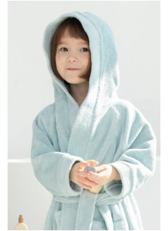 Daffodil (Light Blue) Premium 6 yr Kids Hooded Bathrobe 100% Terry Cotton, Highly Absorbent and Quick dry, Hotel and Spa Quality Bathrobe for Boy and Girl-400 Gsm - pzsku/Z3CE7AA463C97FCD75BA2Z/45/_/1733469654/8686de49-5d94-4d06-ba57-b1c185d4171c