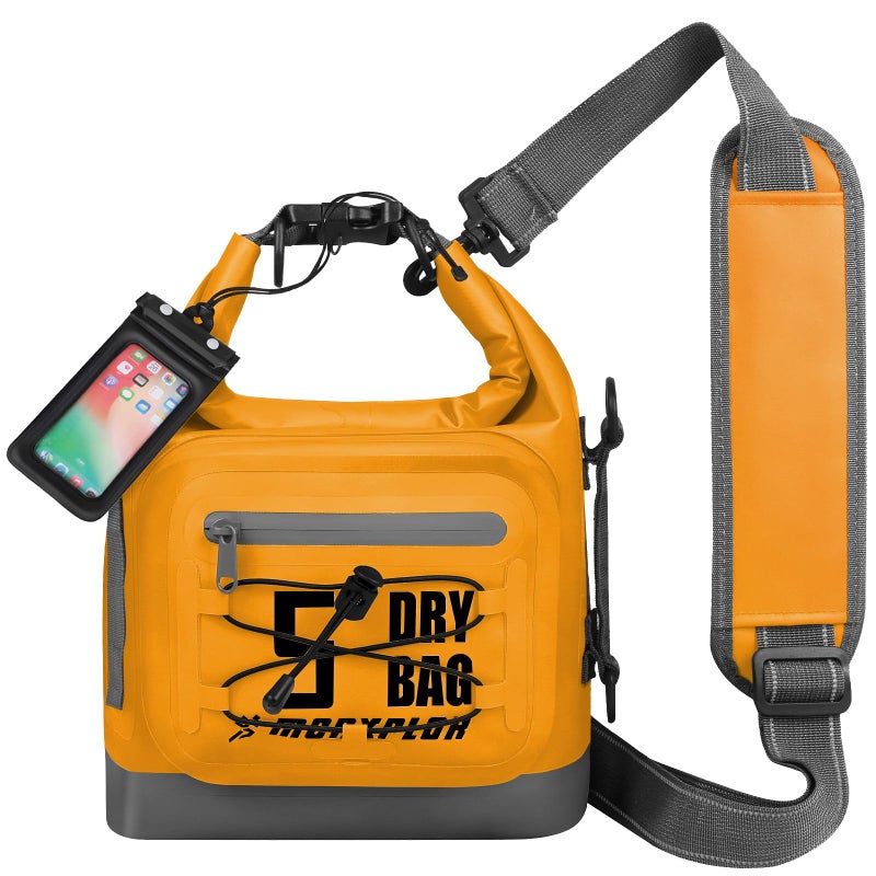 MORXPLOR Dry Bag Waterproof5L10L20L30L40L55L Roll Top Dry Bag Backpack with WaterProof Phone Case for SwimKayak - Image 2