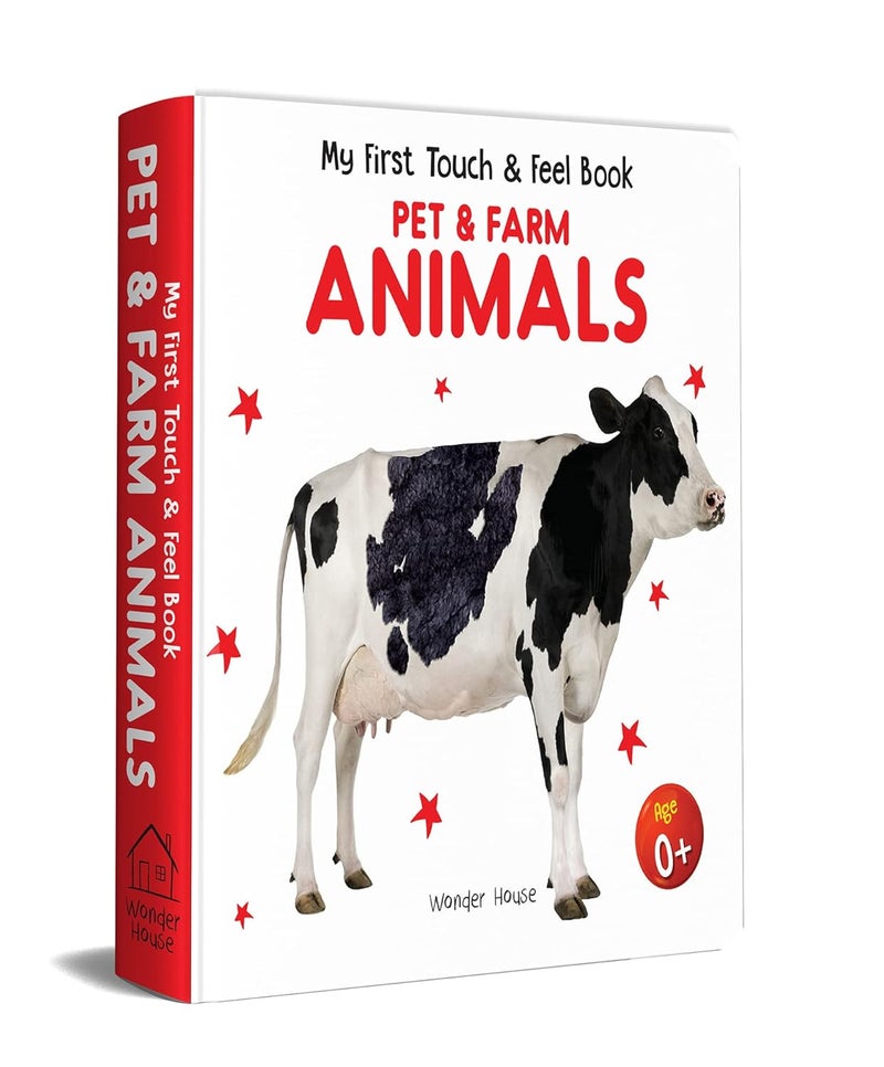 Prakash books My First Of Touch And Feel - Pet And Farm Animals : Touch And Feel Board For CHildren - Image 3