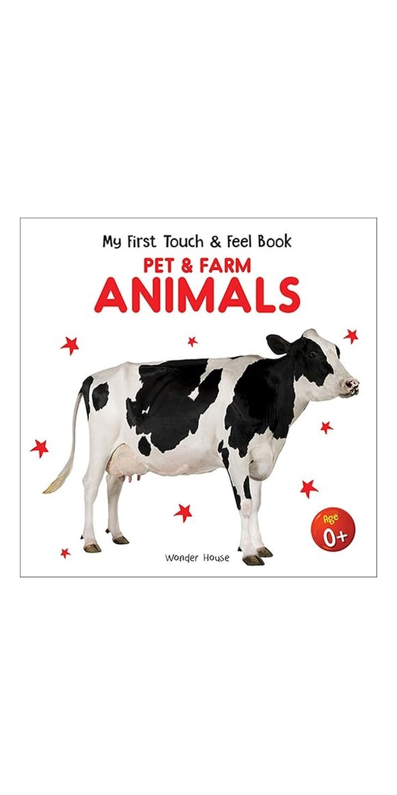 Prakash books My First Of Touch And Feel - Pet And Farm Animals : Touch And Feel Board For CHildren - Image 1