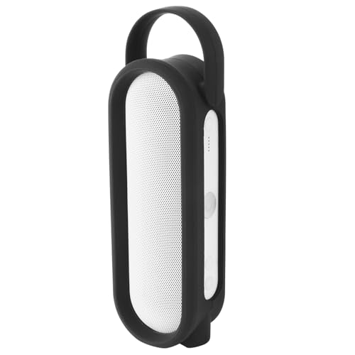 TXEsign Silicone Case for Beats Pill+ Portable Speaker, Travel Carrying Case Silicone Protective Pouch with Handle Stand Up Cover for Beats Pill Plus (Black) - Image 1