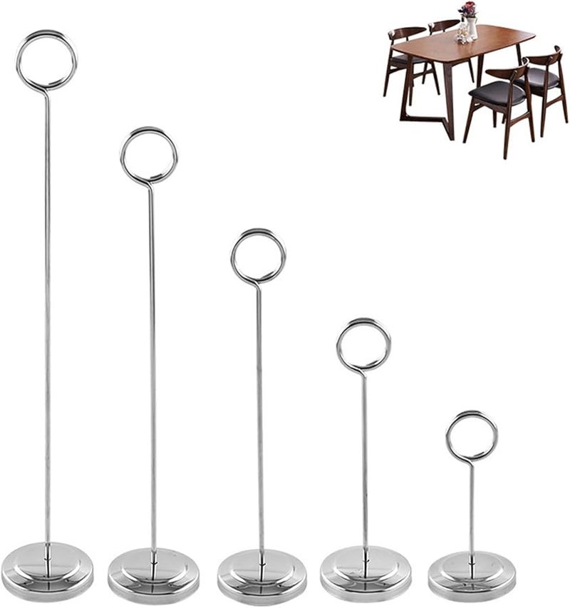 Rose Gold Table Number Holder Stand 30 5CM for Wedding Banquet Party Restaurants - Image 3