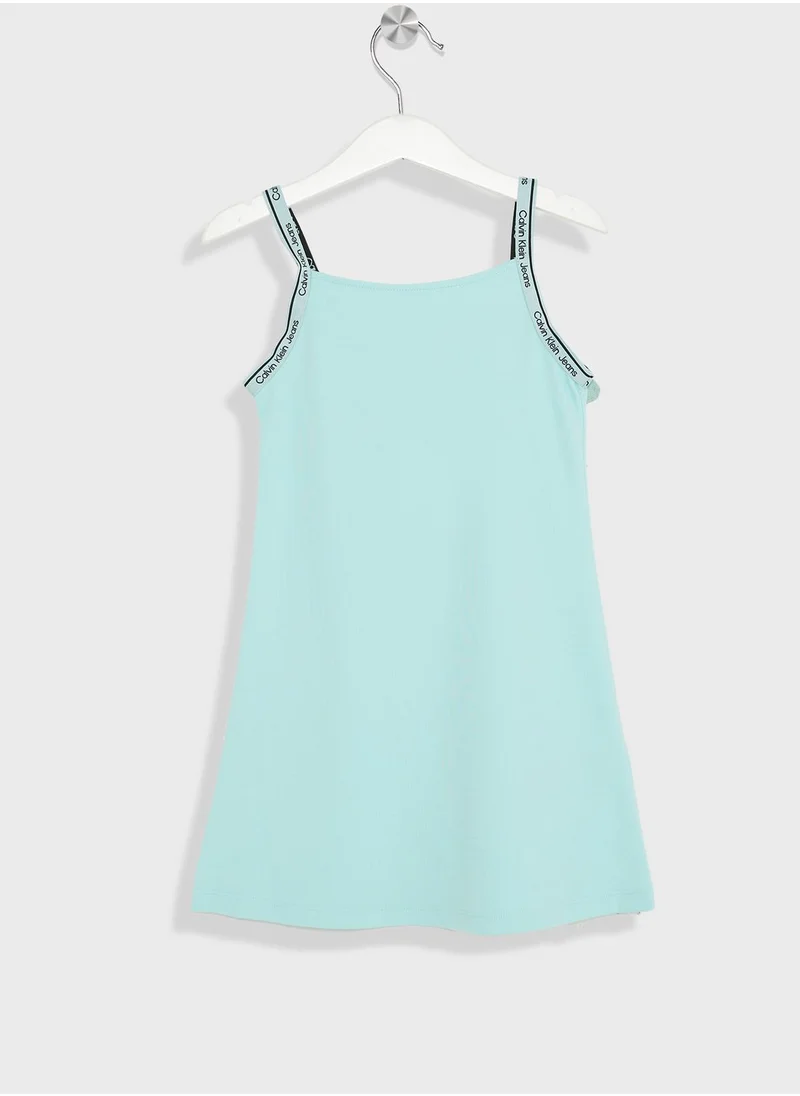 Calvin Klein Jeans Sleeveless A-Line Dress