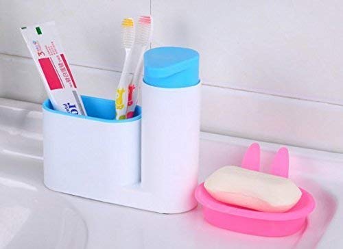 GBEX 2 in 1 Sink Tidy Set Stand for Kitchen Bathroom Sink Storage Organizer Soap Holder with Liquid Dispenser - Image 4