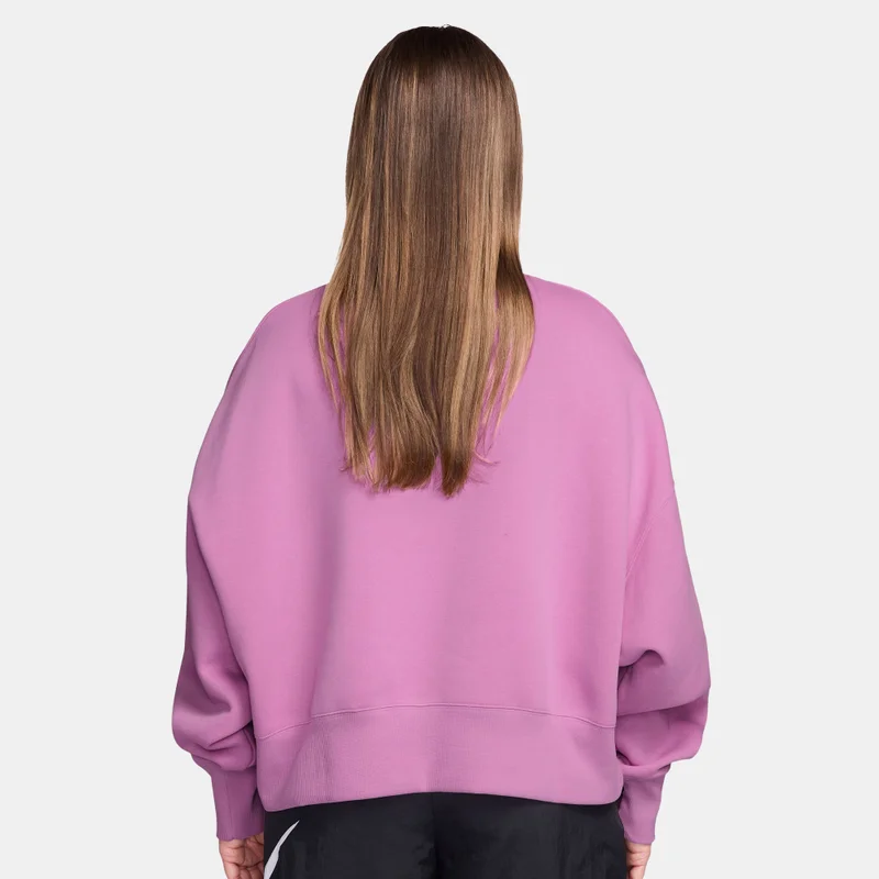 Nike Purple Women's Sportswear Phoenix Fleece Sweatshirt for Women | Best Price UAE