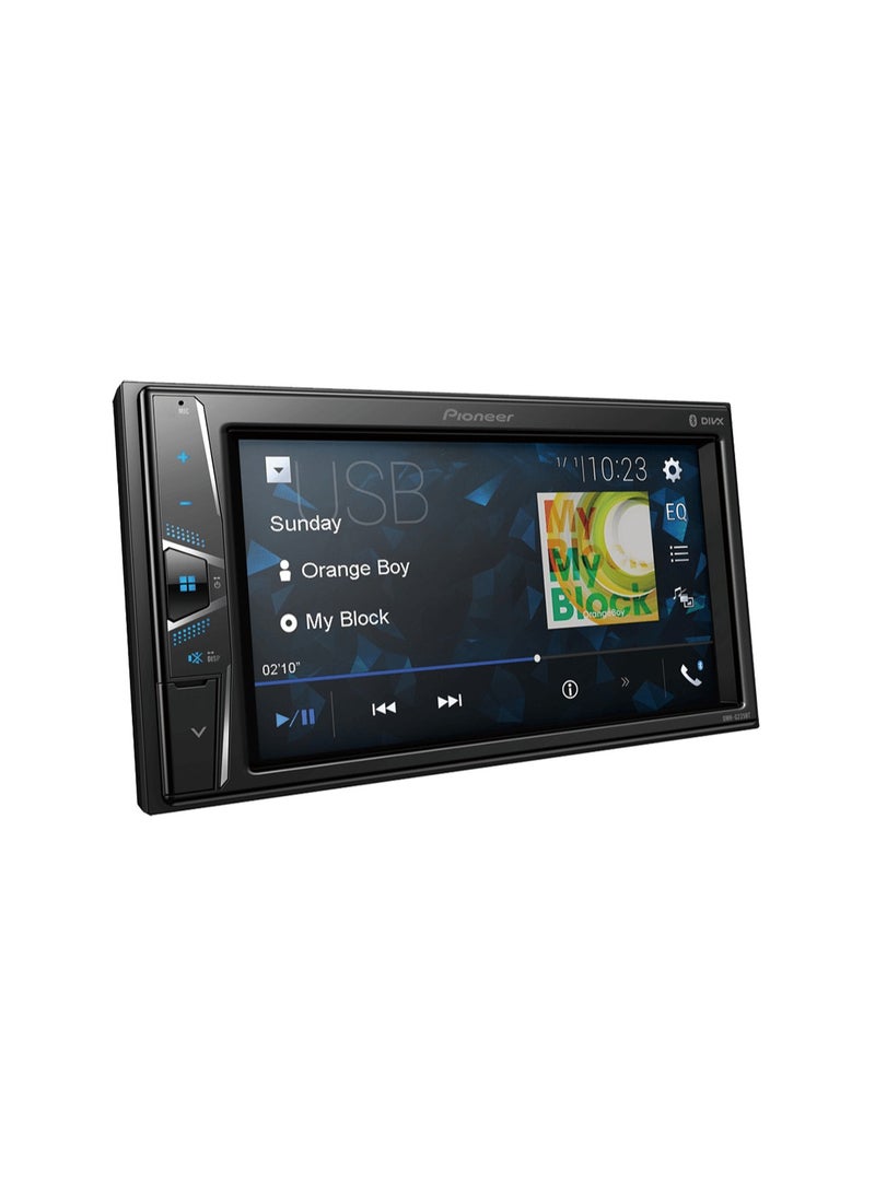 Dmh-G225Bt In-Dash Double-Din Digital Media Av Receiver With 6.2Inches Wvga Touchscreen Display