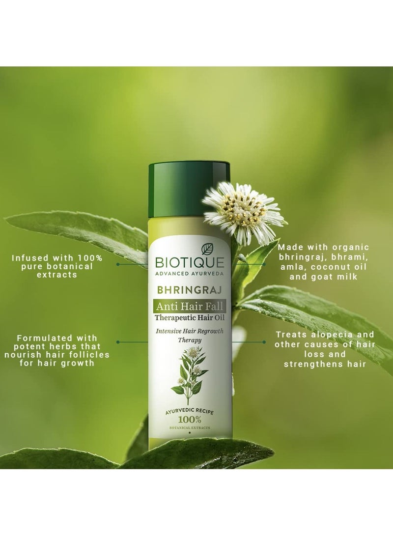 بيوتيك بهرنراج زيت الشعر بهرنراج زيت الشعر للتحكم في تساقط الشعر وإعادة نموه يغذي بصيلات الشعر ويمنحه شعراً قوياً لامعاً 200مل - Image 3