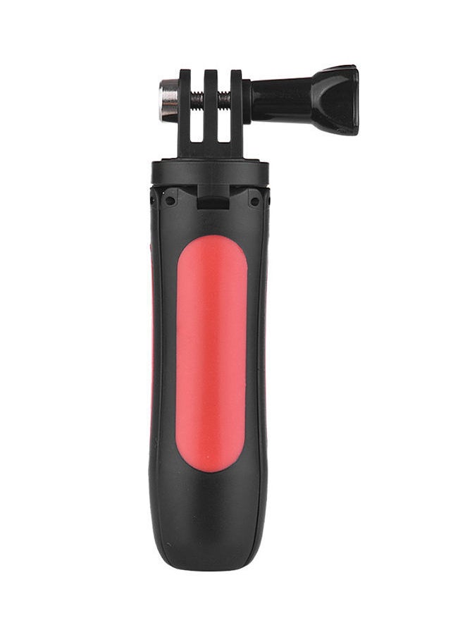 NIBEMINENT 2-In-1 Mini Selfie Stick/Tripod Stand For Action Camera Red/Black  - Image 1