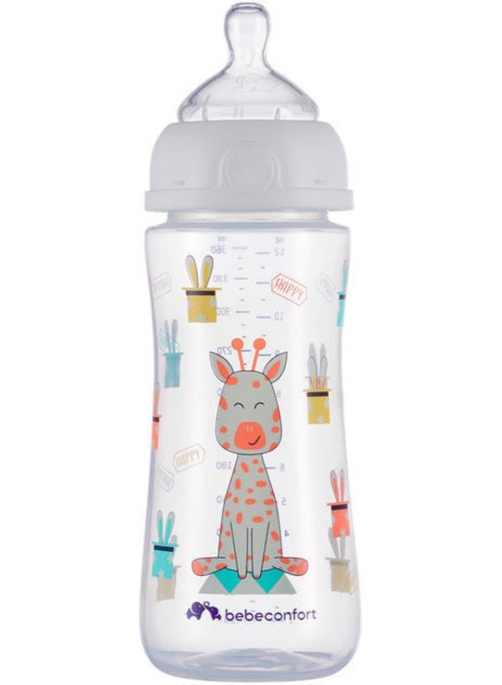 bebe confort Emotion Baby Bottle 0% BPA Silicone Natural Shape Nipple White 6M+ 12Oz - Image 3