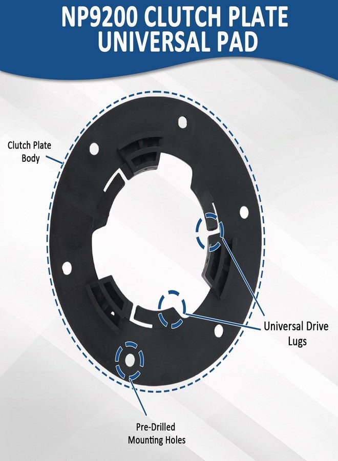 Swess NP9200 Clutch Plate Universal Pad Driver Clutch Plate for Most Standard Machines with a 5" Center Hole - Image 3