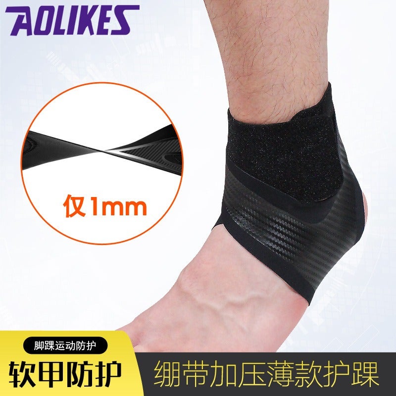 AOLIKES Lightweight Compression Ankle Support for Running, Basketball, Anti-Sprain Breathable Ankle Brace - Image 4